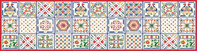 35 ס"מ על 135 ס"מ - ראנר PVC דגם אקלקטי סקנדינבי 7296