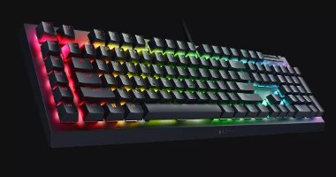 מקלדת מכנית Razer BlackWidow V4 לגיימינג עם מתגי Green וגלגלת מדיה – תמונה 3