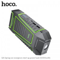 בוסטר לרכב + סוללת גיבוי + פנס HOCO QS1 10,000mAh