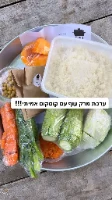 מרק קוסקוס עם עוף וירקות - ערכה משפחתית מיועדת ל 4-5 סועדים