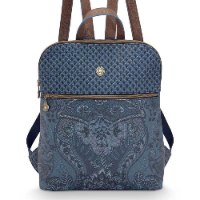 תיק גב בגוון Denim כחול מסדרת Kyoto Festival מידות 28x36x11 ס"מ של חברת PIP STUDIO