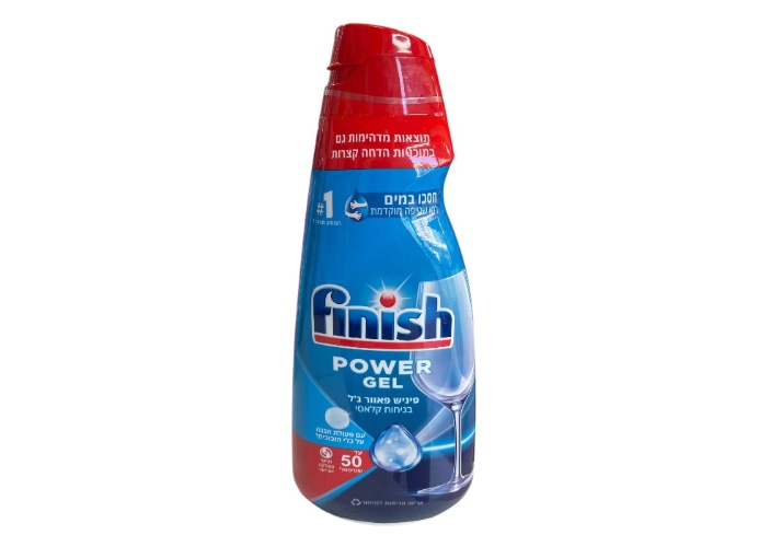 Finish פיניש ג׳ל למדיח 1 ליטר