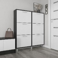 ארון אחסון נעליים מעוצב ודקורטיבי דגם סלקטיב עם תאים מרווחים ופתרונות אחסון מתקדמים