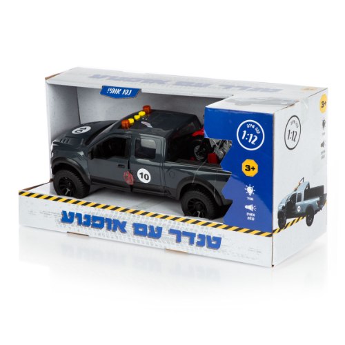 טנדר עם אופנוע 1:12