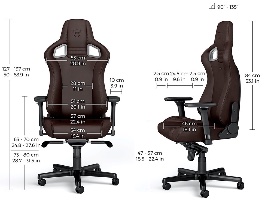כיסא ארגונומי בעיצוב קלאסי – Noblechairs EPIC Java