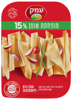 עמק צהובה 15% 200 גרם