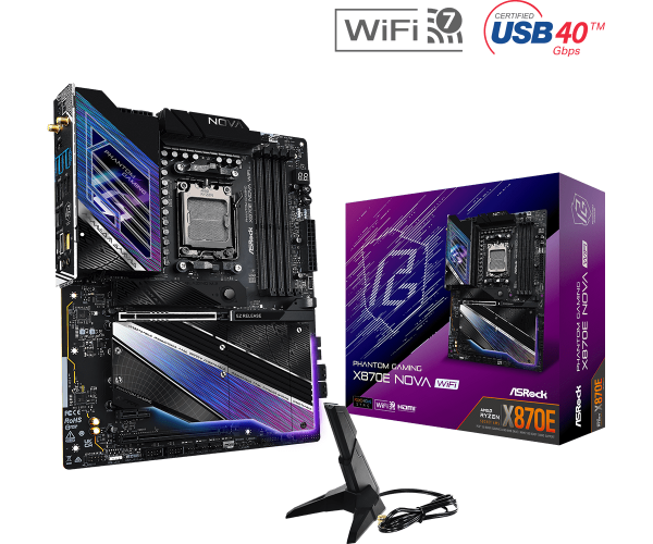 MB ASR X870E NOVA WIFI