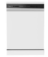 מדיח כלים רחב 14 מערכות כלים דגם Midea WQP14-W7633C-W מידאה לבן