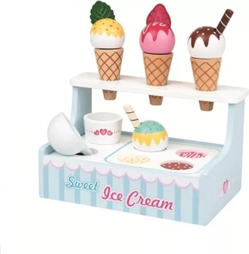 מיני חנות גלידה מוצרי עץ - BGIFTS