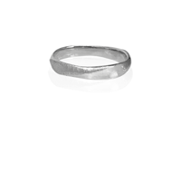 טבעת נישואין מאט/מבריק