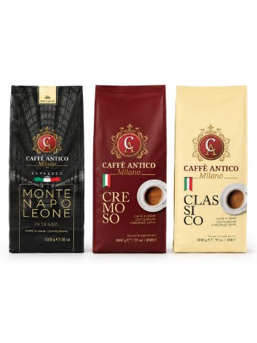 3 ק"ג Caffè Antico Milano לבחירה