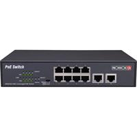 סוויץ' ל-8 ערוצים  Provison PoES-08120C plus 2 10/100 POE
