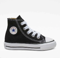 CONVERSE סניקרס קנבס Chuck Taylor - שחור