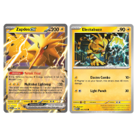 Pokemon TCG: Scarlet & Violet 151 Zapdos ex Collection Box Set קלפי פוקימון מקוריים מארז זאפדוס 151