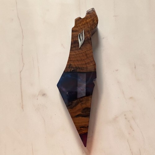 בתי מזוזה אפוקסי בשילוב עץ זית