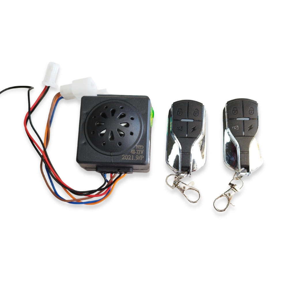 מערכת אזעקה פרימיום 48V-72V עם שלטים גדולים