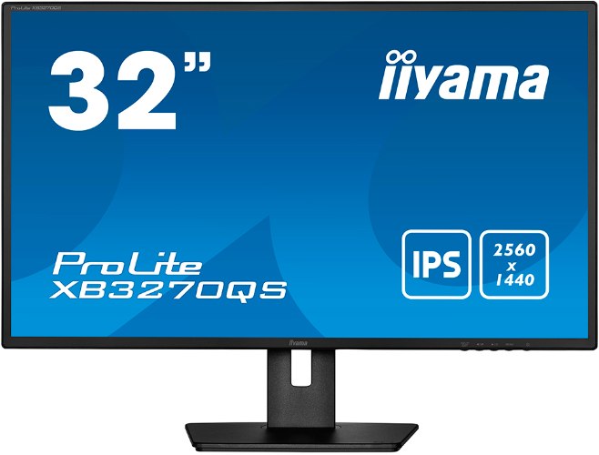 מסך מחשב IIYAMA 31.5" PROLITE WQHD 4MS IPS