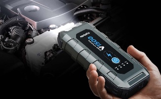 Topdon V1500 פתרון התנעה נייד לרכב עם תאורת LED וסוללה