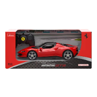 ראסטאר - מכונית שלט פרארי אדומה - RASTAR RC Ferrari 296 GTS 1:16