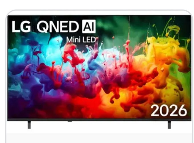 טלוויזיה חכמה "65 QNED MiniLED Ai 4K דגם LG 65QNED72B6T