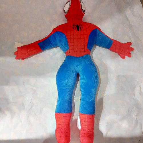 ספיידרמן - דמות ספיידרמן מבד ממולא גודל 90 ס''מ - SPIDERMAN