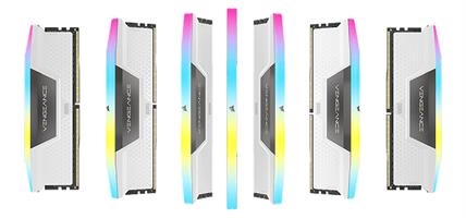 Corsair Vengeance RGB DDR5 32GB (2x16GB) 6000 CL36 White XMP 3.0
