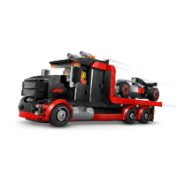 לגו סיטי - משאית עם מכונית מרוץ - LEGO 60493