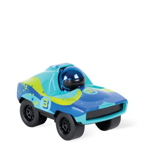 מיני מכונית מירוץ כחולה
