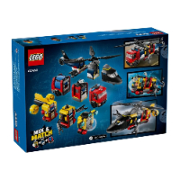 לגו סיטי - רמיקס של מסוק, כבאית וצוללת - 60462 LEGO