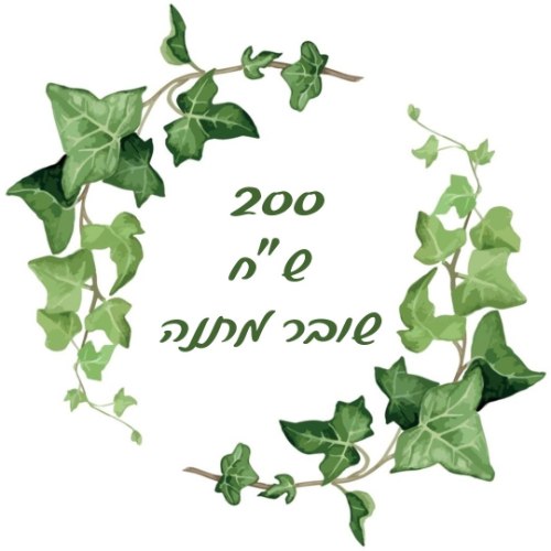 שובר מתנה דיגיטלי על סך 200 שח