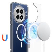 כיסוי שקוף איכותי Magsafe לואן פלוס OnePlus 13R 5G