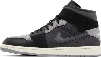 Air Jordan 1 Mid SE Craft Inside Out Black