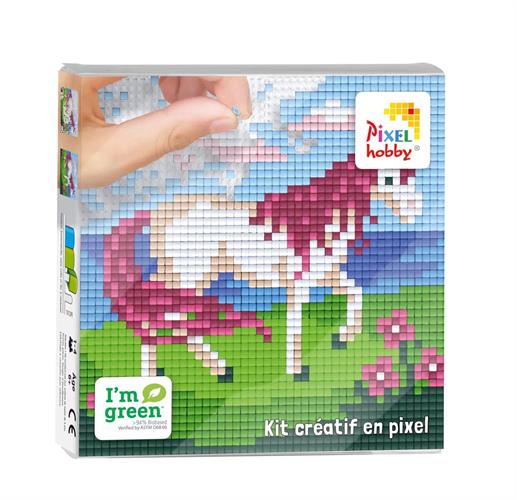 חד קרן - תבנית 12/12 ס"מ | פיקסל הובי