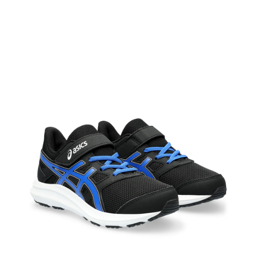 ASICS JOLT 4 PS KIDS BLACK ILLUSION BLUE נעלי אסיקס לילדים שחור משולב