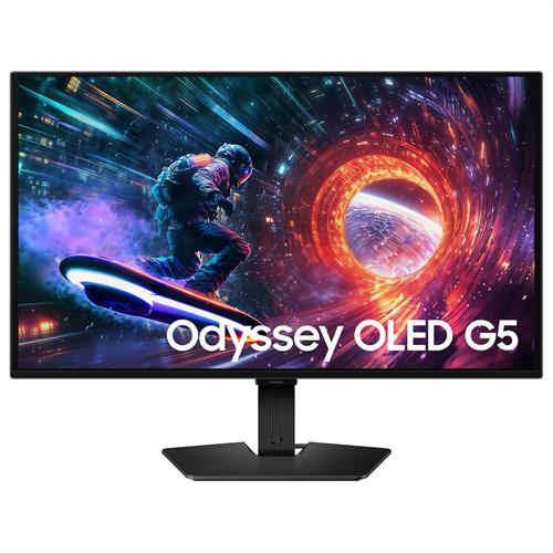 מסך מחשב לגיימינג Samsung 27" Odyssey G5 OLED QHD 180Hz 0.03ms