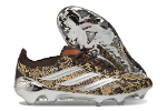 שרוכים - נעלי כדורגל אדידס Adidas Predator אפור זהב