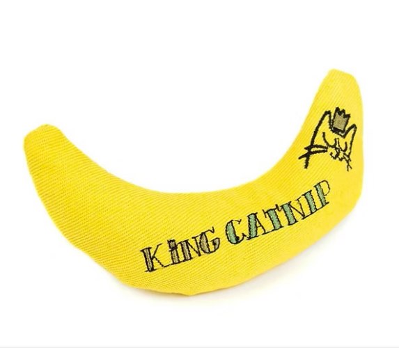 כרית קטניפ בצורת בננה KING