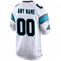 חולצת שחקן Carolina Panthers  White