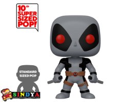 פופ "10 דדפול אפור עם חרבות - 543 POP 10'' GREY DEADPOOL