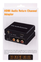 ממיר HDMI ARC לאודיו דיגיטלי ואנלוגי עם יציאות SPDIF, RCA ואוזניות
