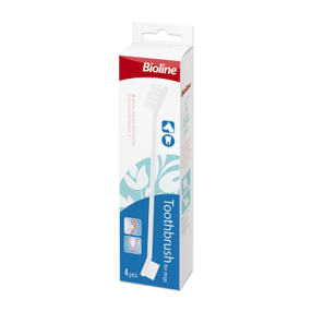 Bioline - סט 4 מברשות שיניים גדול