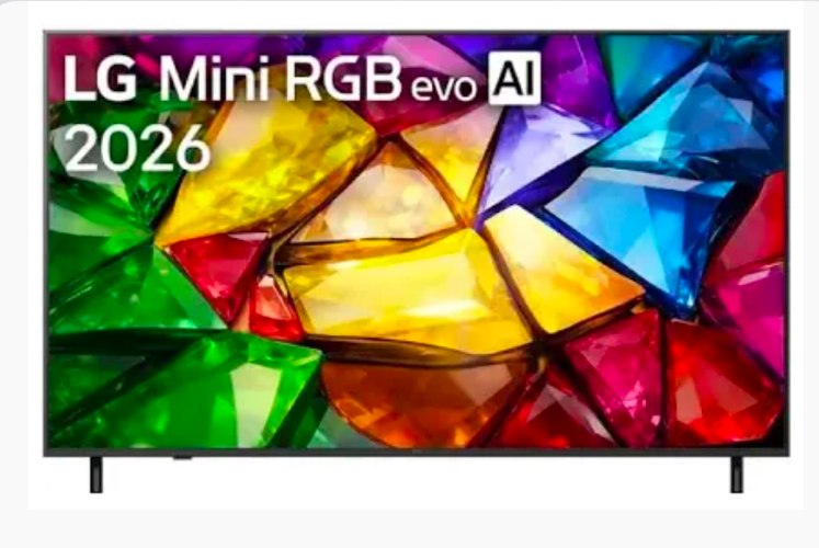 טלוויזיה חכמה "75 Mini RGB evo AI 4K דגם LG 75MRGB85B6C
