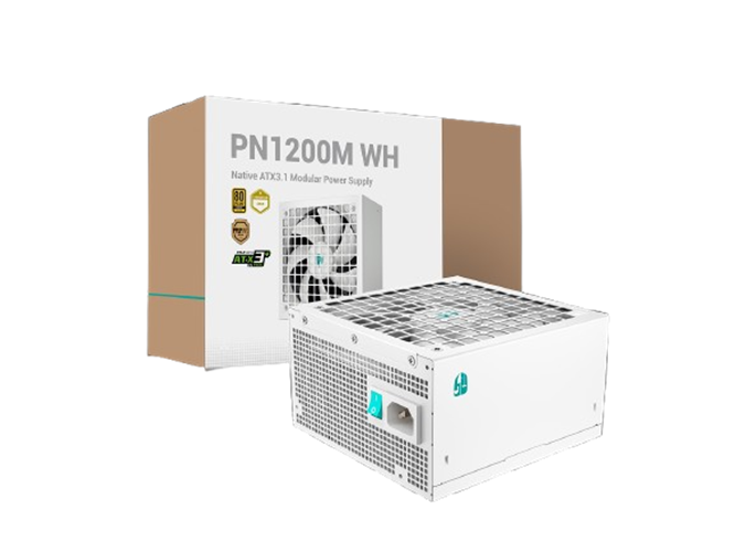 ספק Deep Cool Gamer Storm 1200W Gold Fully Modular Pcie5.1 White