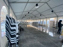 אוהל אחסנה במידה 10X15 אלומיניום