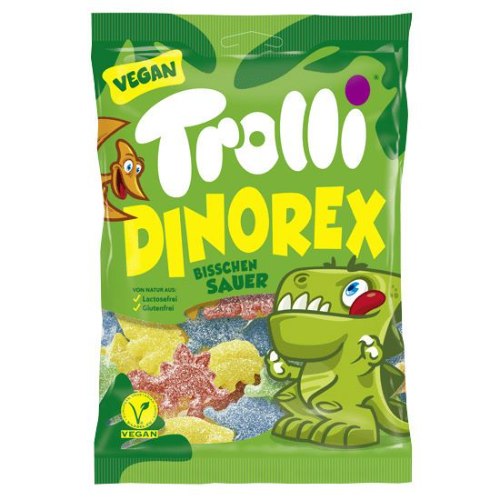 גומי דינוזאורים חמוצים ללא גלוטן Trolli