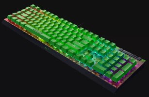 מקלדת גיימינג מכנית חוטית Razer BlackWidow V4 X Minecraft Edition עם מתגי Green – תמונה 2
