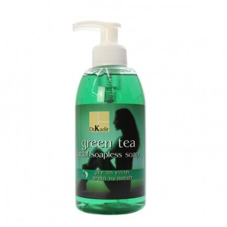 ד"ר כדיר תה ירוק אל סבון ג'ל לפנים - Dr. Kadir Green Tea-Soapless Soap