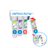 מערכת טיהור מים 3 שלבים QUICK7000