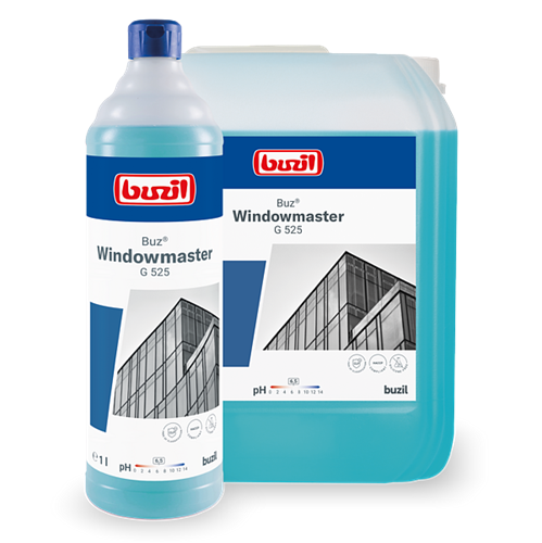 תרכיז לניקוי חלונות ⁦Buzil Windowmaster G 525⁩ ‏| ⁧1 ליטר⁩