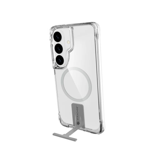 כיסוי שקוף-כסף עבור Miracase MiraKick Samsung S26